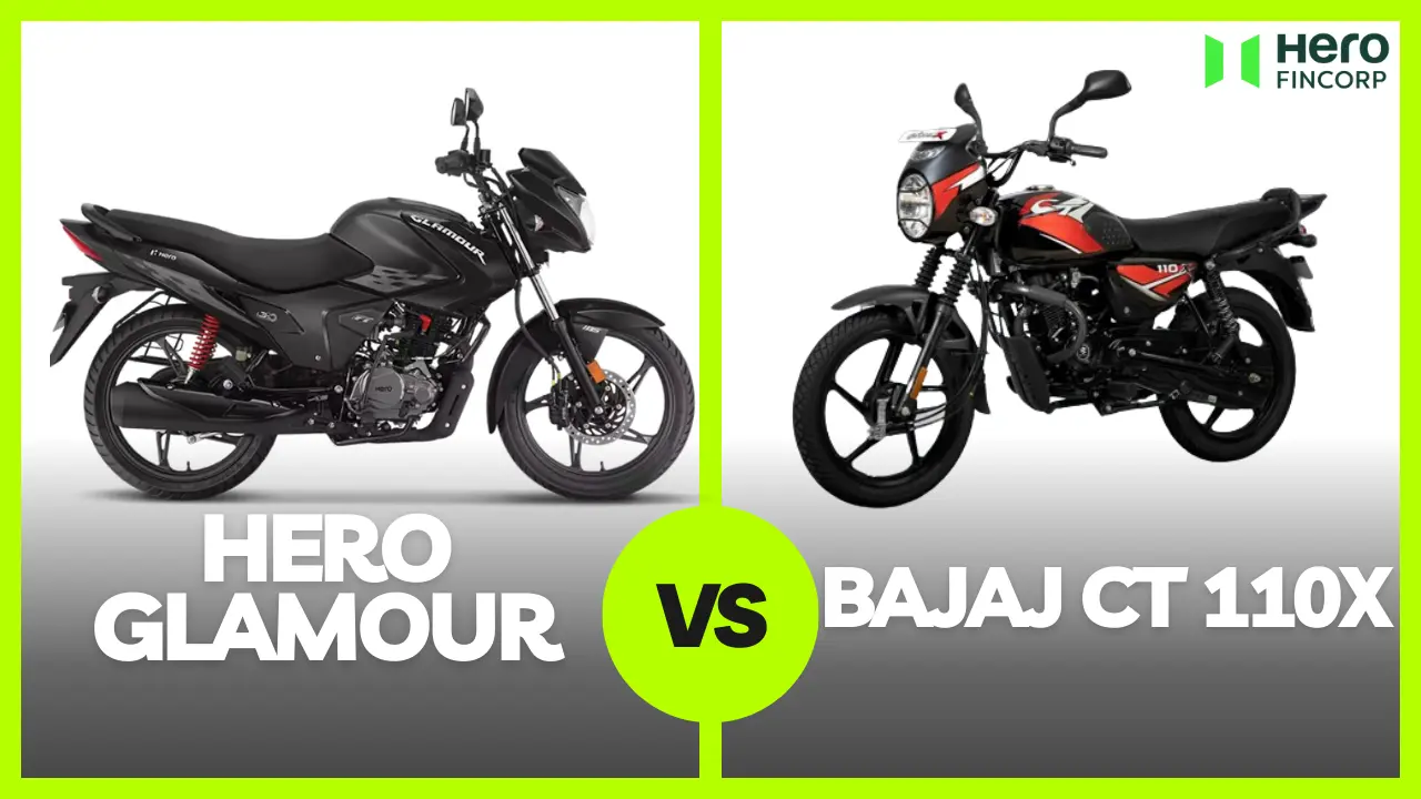 Hero Glamour vs Bajaj CT 110X